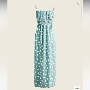 J. Crew Silk Dot Dress